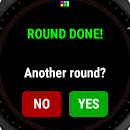 Round complete screenshot