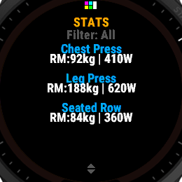Records list screenshot