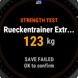 RM input save failure